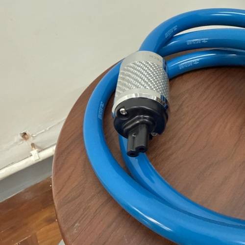 荷蘭 Siltech 8字尾鍍銀電源線（全新）DIY