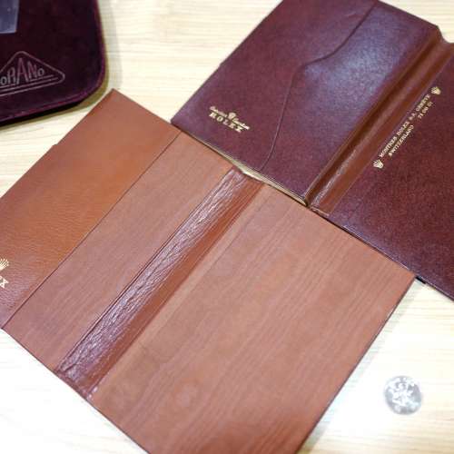 勞力士防皮文件夾共2件見圖