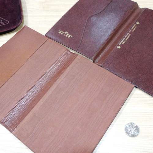 勞力士防皮文件夾共2件見圖