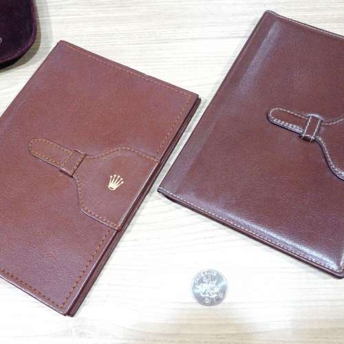 勞力士防皮文件夾共2件見圖