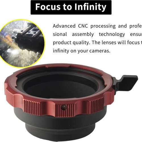 XPIMAGE Arri PL (Positive Lock) Mount Lens To MFT (Micro-4/3) Mirrorless Cameras