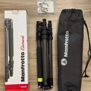 全新Manfrotto Element 碳纤维腳架