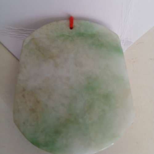 翡翠 A玉  風景吊墜，小橋流水花開富貴，好工有色，原 價500元，現减售330元 no.22...