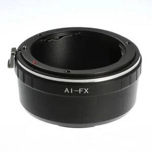 Nikon Nikkor F Mount D/SLR Lens To Fujifilm Fuji X-Series - Black