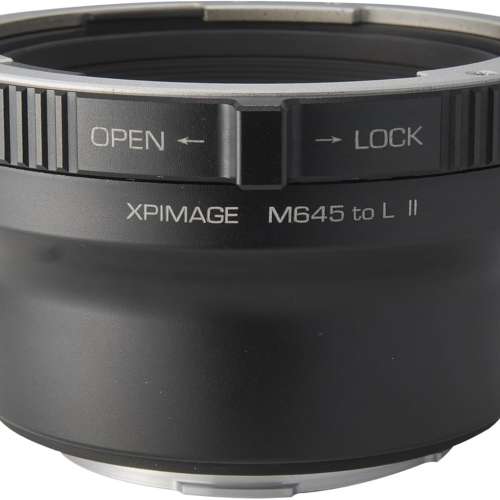 XPimage Locking Adapter For Mamiya 645 (M645) Mount Lens To LEICA L-Mount