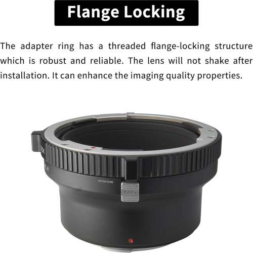 XPimage Locking Adapter For Mamiya 645 (M645) Mount Lens To LEICA L-Mount