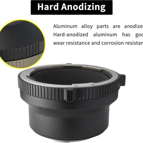 XPimage Locking Adapter For Mamiya 645 (M645) Mount Lens To LEICA L-Mount