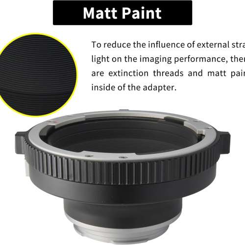 XPIMAGE Mamiya 645 (M645) Mount Lens To Leica M Mount Rangefinder Cameras