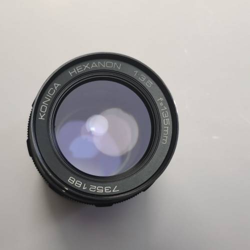 Konica AR 135mm F3.5 可接 Sony A7