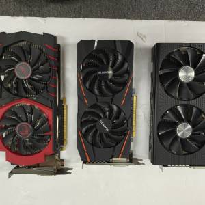 壞卡3張 rx580 8g 4g gt950