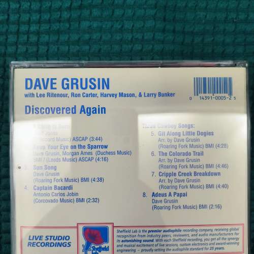 喇叭花 Sheffield Lab ~ Dave Grusin With Lee Ritenour
