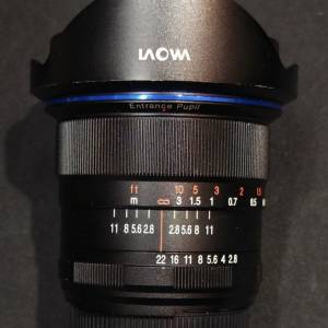 laowa 12mm F/2.8 nikon F