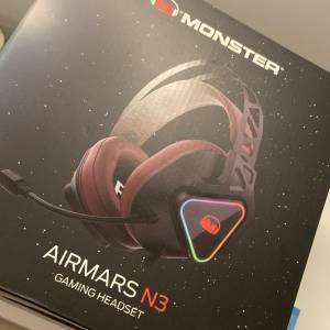 MONSTER (魔聲) AIRMARS-N3 USB 7.1 Gaming HeadPhone