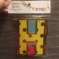 Birthday Garland