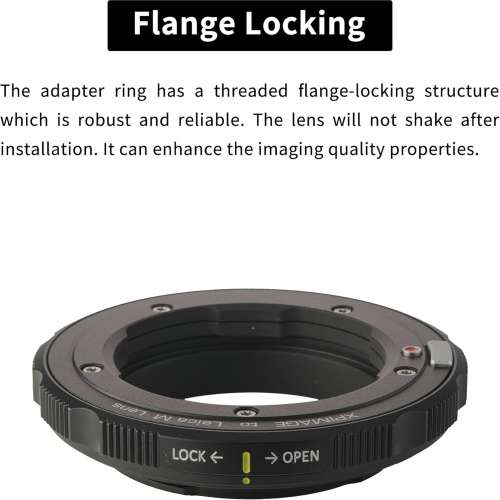 XPIMAGE Leica M Rangefinder Lens To CANON EOSR Mount Adaptor 金屬接環