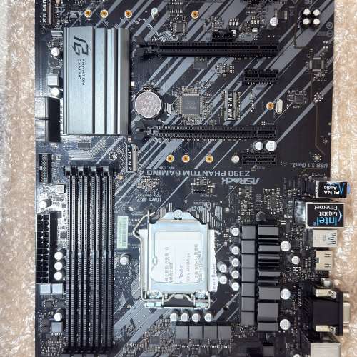 二手 ASROCK Z390 PHANTOM GAMING 4 Z390 DDR4 LGA1511 ATX MB
