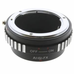 Nikon Nikkor F Mount G-Type D/SLR Lens To Fujifilm Fuji X-Series Mirrorless