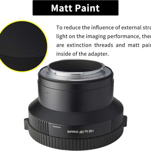 XPIMAGE Hasselblad V-Mount SLR Lens To Canon RF Mount  Mirrorless Cameras Mount