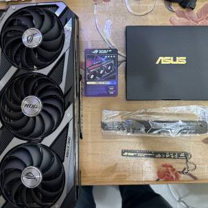 Asus ROG RTX 3080 10GB OC V2 LHR顯示卡