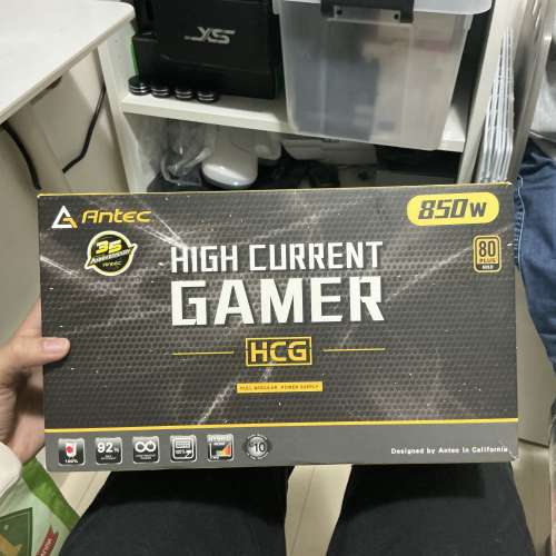 Antec HCG Gold 850W 金牌全模組 24年購入