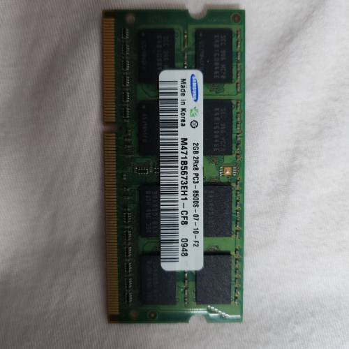 Samsung 2GB DDR3 1066 laptop ram