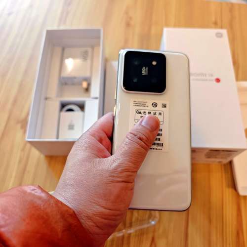 99%新小米14 16GB 1TB 白色 16+1TB 保養至2025年5月30日