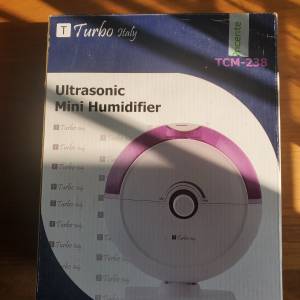 Turbo Italy TCM-238P 超聲波冷霧加濕機 - 紫色