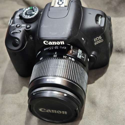 canon 600D  佳能 送 發霉鏡 18-55 IS 成像正常