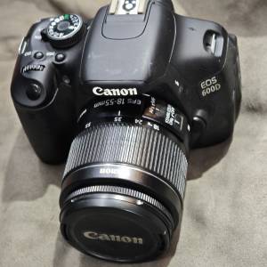 canon 600D  佳能 送 發霉鏡 18-55 IS 成像正常
