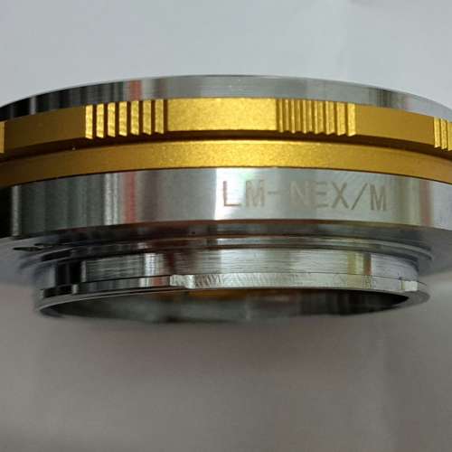 銅製 Leica M to Sony E nex MACRO 神力環 接環 adapter a1 a9 a7 a6400 7 6 a5100...