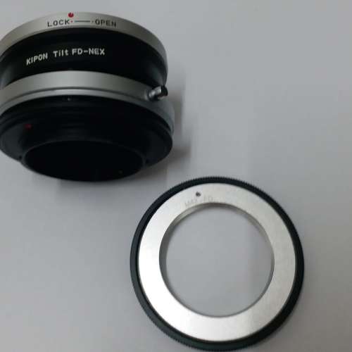 kipon TILT 移軸接環 canon FD to Sony E mount,  m42  adapter 移軸接環 帶增光減距...