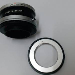 kipon TILT 移軸接環 canon FD to Sony E mount,  m42  adapter 移軸接環 帶增光減距...