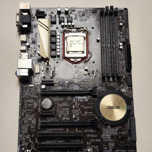ASUS Z170-K (DDR4) + QTJ2 (10750H ES)