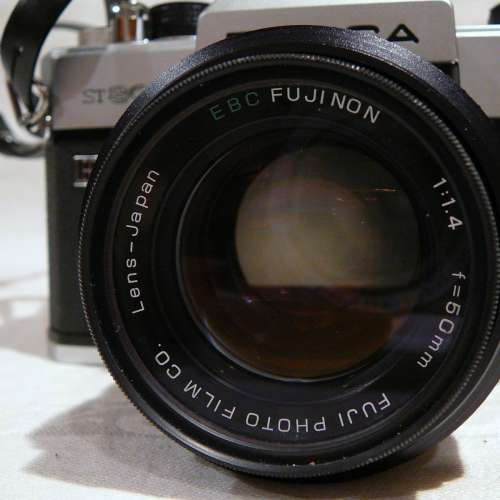 【M42】收藏級 Fujica ST801 全機械菲林手動機皇／EBC Fujinon 50mm f1.4 大光圈標...