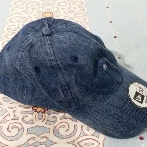 100% 全新 New Era adjustable 藍色 cap 帽