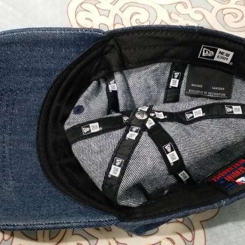100% 全新 New Era adjustable 藍色 cap 帽