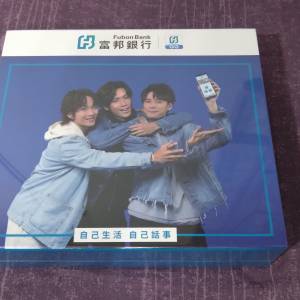100% 全新 Fubon GO 一週年 x "鏡仔" 多功能手機座及配件 (B 版)
