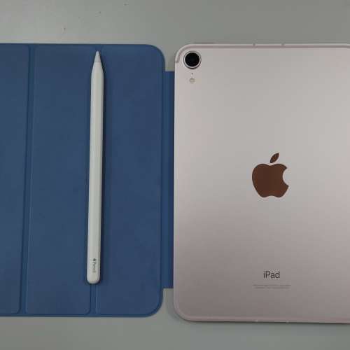 Apple iPad mini6 wifi+5G 256gb 粉紅色 連 Apple pencil 2 (全套98%新)
