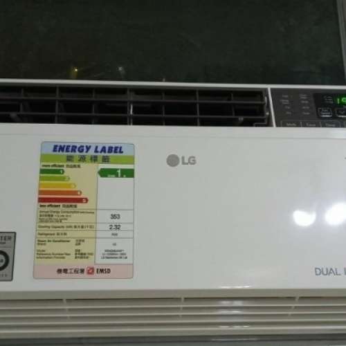 LG 樂金3/4匹 R32雪種 雙迴轉變頻窗口式冷氣機