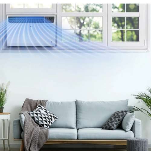 LG 樂金3/4匹 R32雪種 雙迴轉變頻窗口式冷氣機