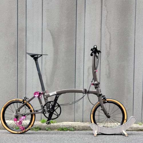 2025 鋁合金款 RUHM PRO C (PRO 1) 7速 C剎 碳纖維座管 16吋349 折叠車 送前後蛙燈叮...