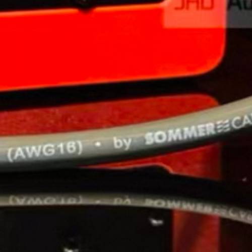 德國 Sommer 鍍銀喇叭線 （全新）