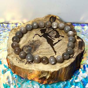 清貨減價-太陽石骨幹日月同輝手鏈 Sunstone X Moonstone Bracelet