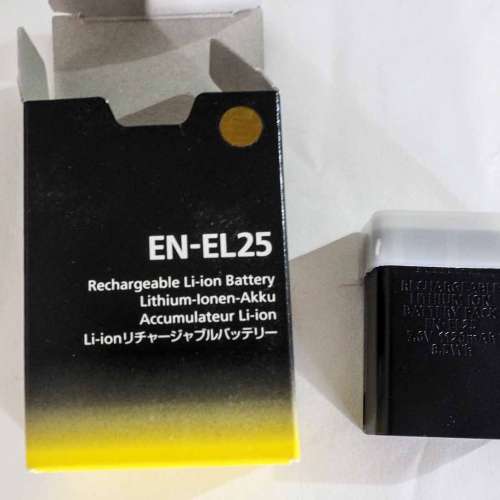 原廠nikon EN-EL25電池
