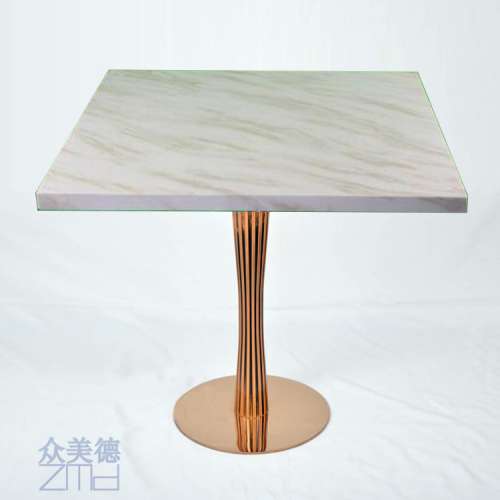 茶餐廳傢私，香港餐廳家具訂製，大理石餐桌，防火膠板餐桌