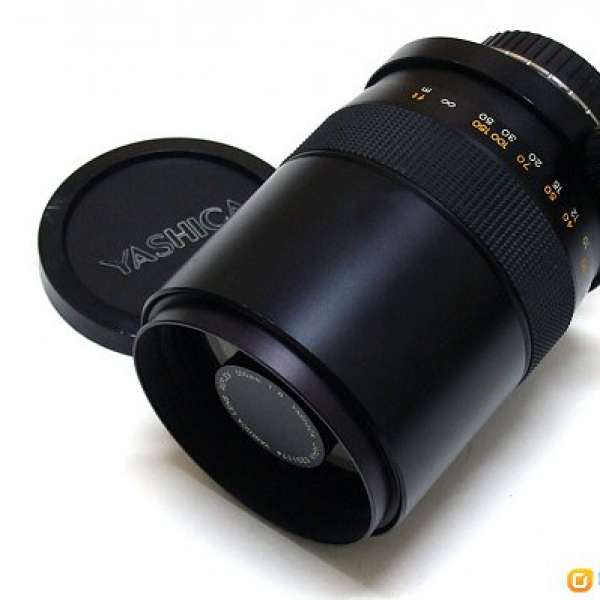 Yashica 500mm f8 Reflex Lens 反射鏡 + Canon EOS 接環