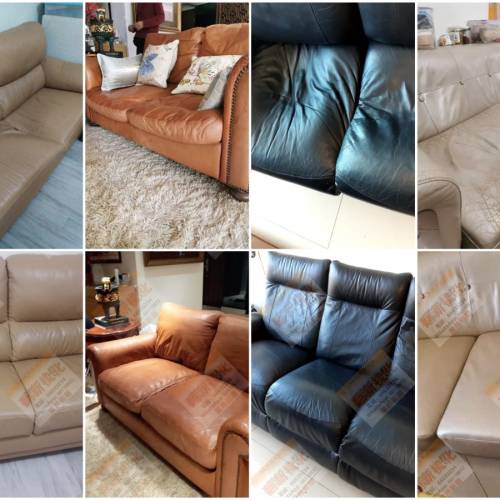 梳化餐椅坐墊位置下陷