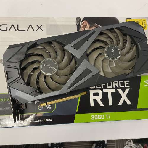 GALAX GeForce RTX 3060 TI EX (1-Click OC) 8G GPU 顯示卡