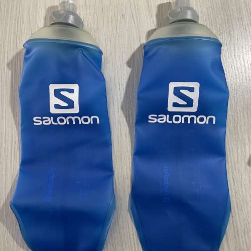 全新Salomon 500mL 軟水樽 soft flask x2