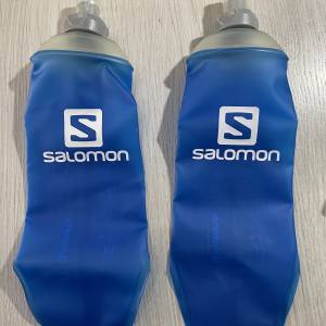 全新Salomon 500mL 軟水樽 soft flask x2